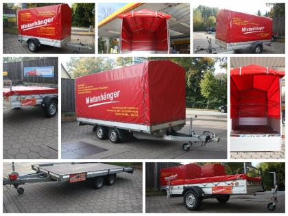 2700 kg Umzugsanhänger Pkw-Anhänger Kfz Anhänger ideal für einen günstigen Umzug