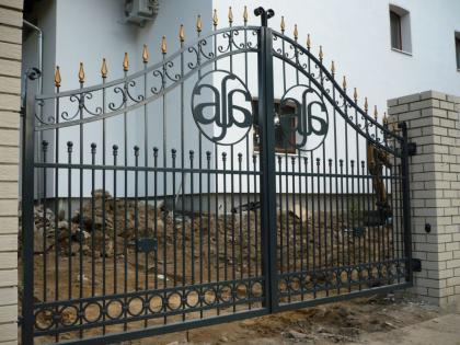 Polnische Zäune aus Metall - von beste-polnische-fenster.com