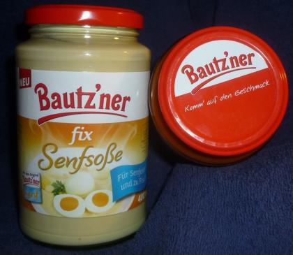 Bautzner Brutzelsauce Senf + Gurke, pikant vegan