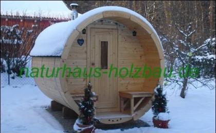 Fasssauna, Saunafass, Außensauna, Gartensauna, Faßsauna, Sauna Pod, Saunapod