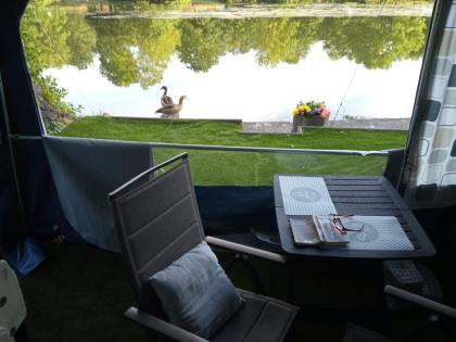 Parzelle Campingplatz direkte Wasserlage