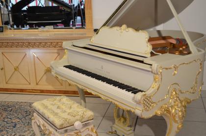 STEINWAY & SONS Flügel Modell M-170 Louis XV Skizze