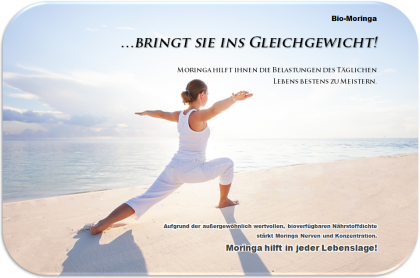 Bio-Moringa, die mit Abstand nährstoffreichste bekannte Pflanze!