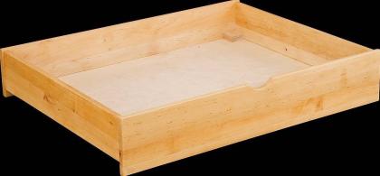 Kinder/Jugendbett mit Turm aus Erle-Vollholz