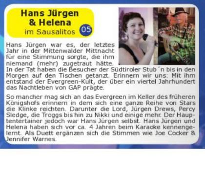 Alleinunterhalter, Duo, Karaoke, DJ, Entertainer Hans Jürgen