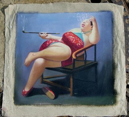 Frisch gemalt