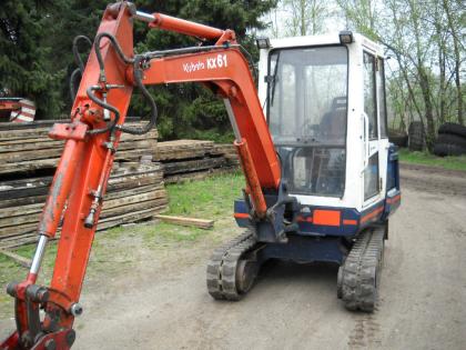 Minibagger  Kubota KX 61, Bj. 1995, Top 
