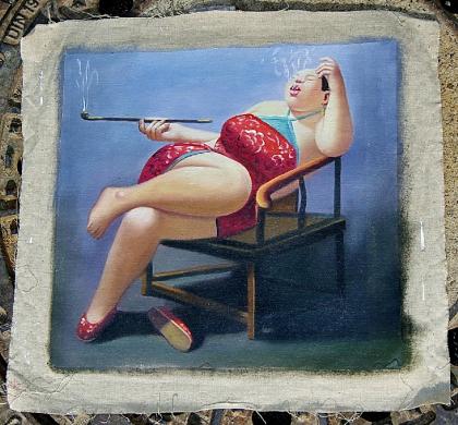 Frisch gemalt