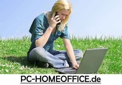 Flexible und freie PC Tätigkeit. Arbeiten Sie Online von Zuhause