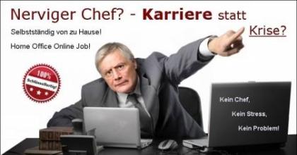 Zuhause arbeiten Voll od. Teilzeit online mit home-office