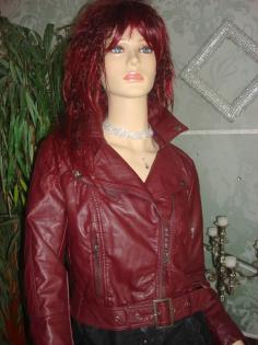 Lederjacke in Gr. 38 von H&M