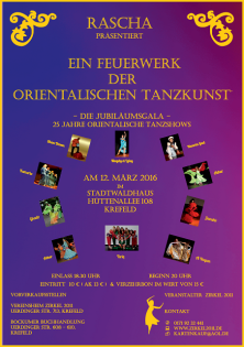 Bauchtanz-Show, Krefeld  Ein Feuerwerk der orientalischen Tanzkunst am 12.3-0.7978