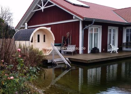 Fasssauna, Saunafass, Fass Sauna, Gartensauna, Außensauna, Saunapod