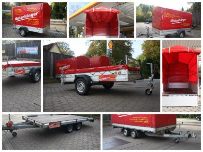 2700 kg Umzugsanhänger Pkw-Anhänger Kfz Anhänger ideal für einen günstigen Umzug