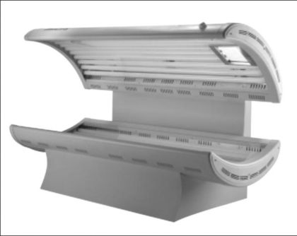 Voll funktionsfähig Philips Sunbed HB 589/HB 588