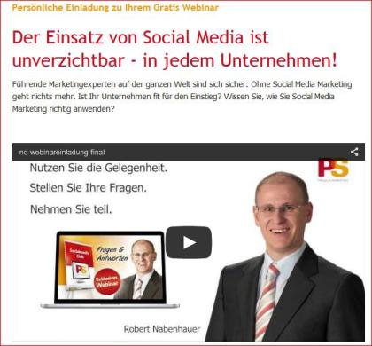 Persönliche Einladung zu Ihrem Gratis Webinar 