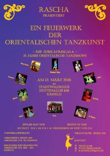 Bauchtanz-Gala, Feuerwerk der orientalischen Tanzkunst, Stadtwaldhaus Krefeld