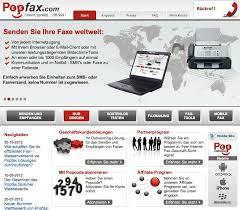 Fax Internet Service - Fax von Web-Browser und E-Mail ohne Faxgerät