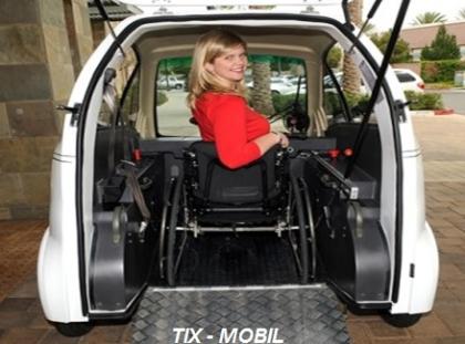 TIX   Mobil das Elektroauto für Rollstuhlfahrer