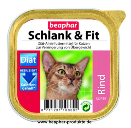 NEU! Beaphar Schlank & Fit Rind, 100g