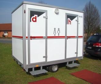 Toilettenwagen mieten in Oldenburg / Bremen.