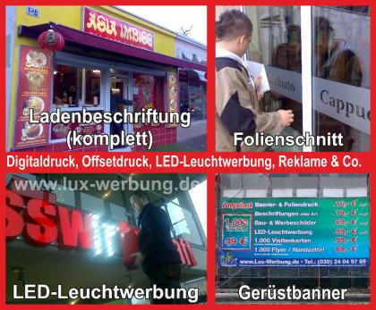 Leuchtwerbung (LED) ab 99€ Bundesweit möglich - Leuchtkasten, Gravurkasten, Buch