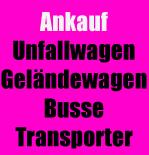 Ankauf von Nutzfahrzeuge, Kleintransporter, Busse, LKW, Wohnwagen, Wohnmobile