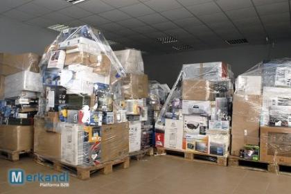 Paletten, B-Ware, Retoureware, Multimedia, Conrad Electronics 
