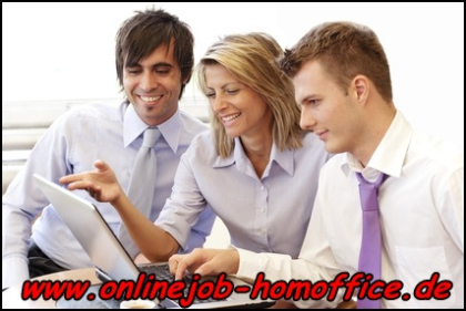 Selbstständig arbeiten von zu Hause im Home Office, Online Job