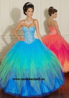 Ballkleid2021 Mehrfarbige Abendkleider Abendkleid von Modekarusell