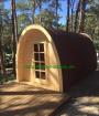 Saunapod, Sauna Pod, Gartensauna, Fasssauna, Sauna, Tonnensauna, Saunatonne, Fas