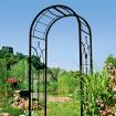 Metall Rosenbogen BREMEN Pergola Massiv Gartenbogen Rozenboog Gazebo