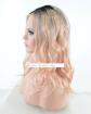 TOP VIRGIN ECHTHAAR Perücke LACE Front Wig Hellblond Rosé NEU Deutschland