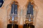 TWO (2) Western Electric 300B 1960's Vintage tube Pair!!! WORKING!