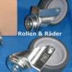 Rollen und Räder aus dem Rollenhaus