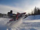 Snowmobilfahren in British Columbia, Kanada