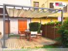 Pergola 5x3 Überdachung Pavillon Terrassenüberdachung Zelt Terrasse Sonnenschutz