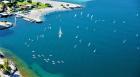 Windsurf- Segellehrerin am Gardasee in Italien