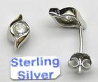 PERIS-OHRSTECKER, SILBER 925,