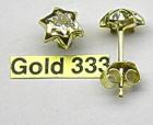 GOLDSTERNOHRSTECKER, GOLD 333