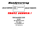 Handyvertrag trotz Neg.Schufa!