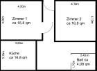 69168 Wiesloch, 2 ZKB ca. 60qm möbiliert