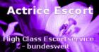 Actrice Escort sucht für Escortservice.........