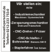 Wir suchen Mitarbeiter aus der Industrie