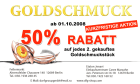 Goldschmuck - Kurzfristige Aktion - 50  Rabatt