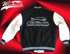 Original American Windhound College Jacke Baseball Jacke Varsety Jacket Leather 