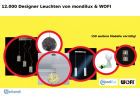 Design Lampen von Wofi & Mondilux Restposten