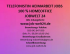 Heimarbeit Telefonistin Job Gotha und ü-all Stellenangebot Arbeit Homeoffice Ver