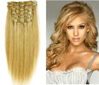 36 € Clip In Extensions Set Haarverlängerung 50 cm ALLE FARBEN   