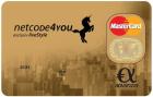 Die gebührenfreie Netcode4you Master Card Gold